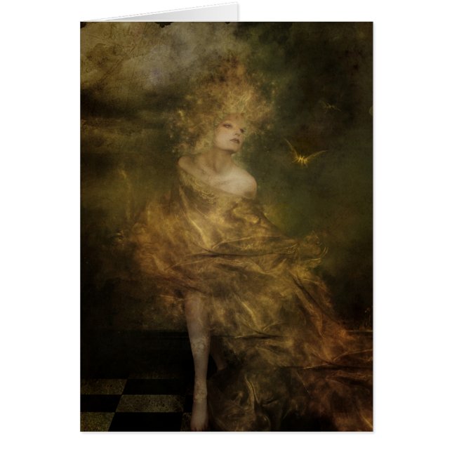 förbindelse hälsningskort (Framsidan)