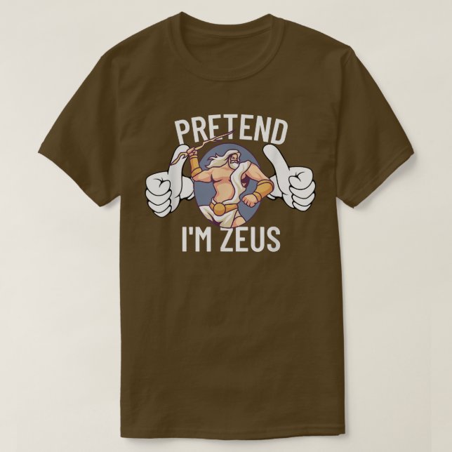 Förbindelse Im Zeus Halloween Costume Medusa Greki T Shirt (Design framsida)