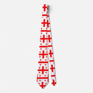 Förbindelse med Flagga i Georgien Slips