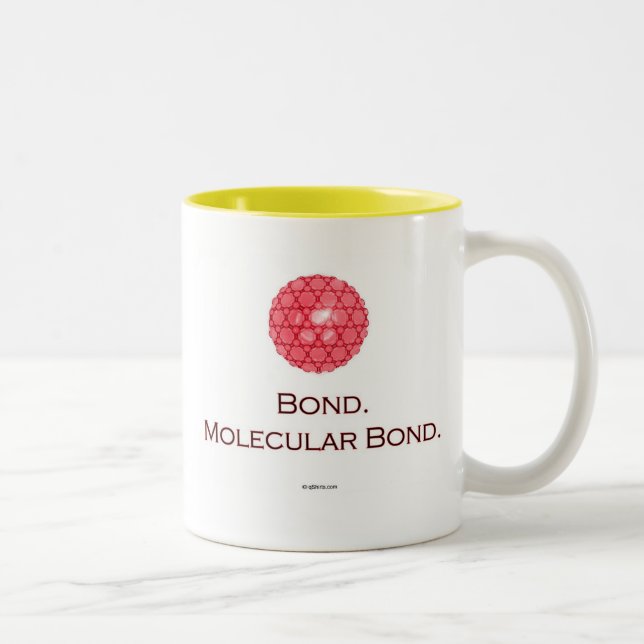 Förbindelse. Molekylär Bond. Två-Tonad Mugg (Höger)