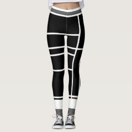 Förbindelselement I med brunt invert Leggings