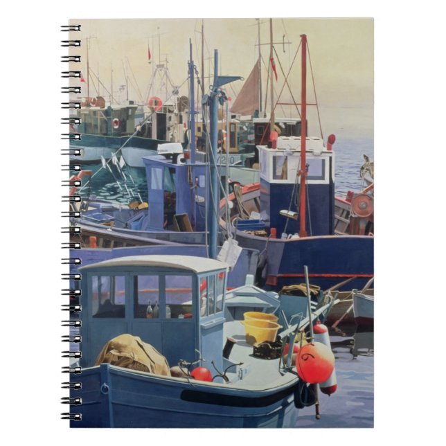 Förbindelser 1986 anteckningsbok med spiral (Framsidan)