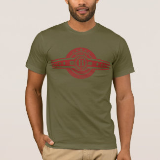 Förbindelser cigarr och röd Whiskeyklubb T Shirt