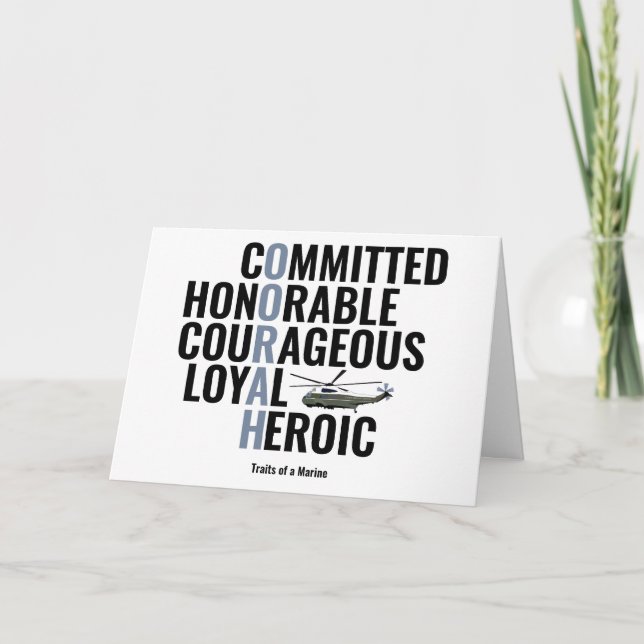 Förbindelser för en marin kort (Framsida)