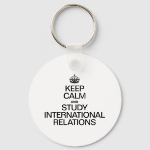 FÖRBINDELSERNA behålla LUGN OCH STUDIE INTERNATION Nyckelring