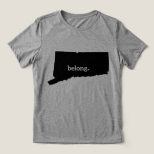 Förbindelsestaten Karta Belong T Shirt