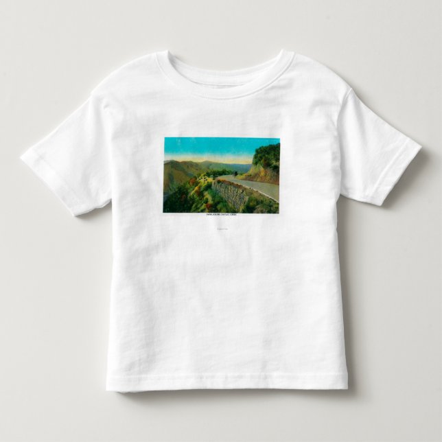 Förbise den Castaic CreekRidge rutten, CA Tee (Framsida)