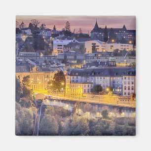 Förbise Fribourg i den tidiga aftonen Magnet