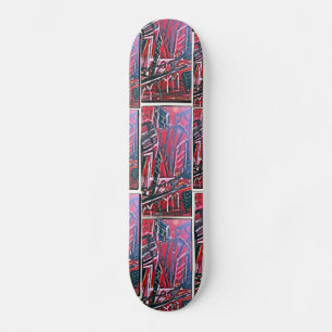 FÖRBISEN LANDSKAP OLD SCHOOL SKATEBOARD BRÄDA 21,6 CM