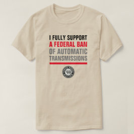 FÖRBJUDA AUTOMATISKA ÖVERFÖRINGAR T SHIRT