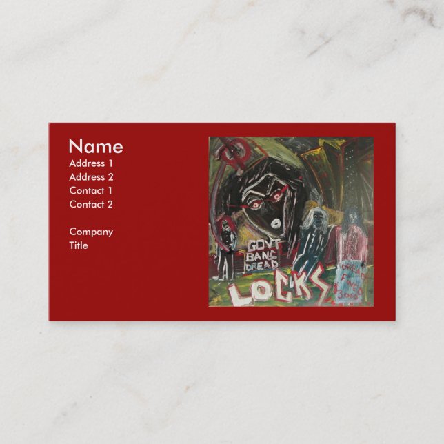 Förbjuda av den fruktade IIEN Visitkort (Framsida)