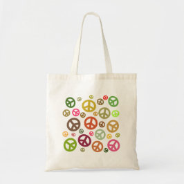 Förbjuda totot för bombarderafredsymbolet hänger tygkasse