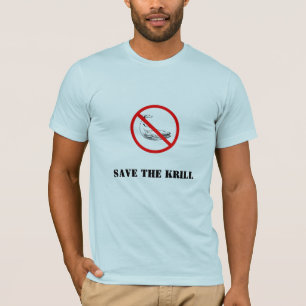 förbjuda val, spara krillen t-shirt
