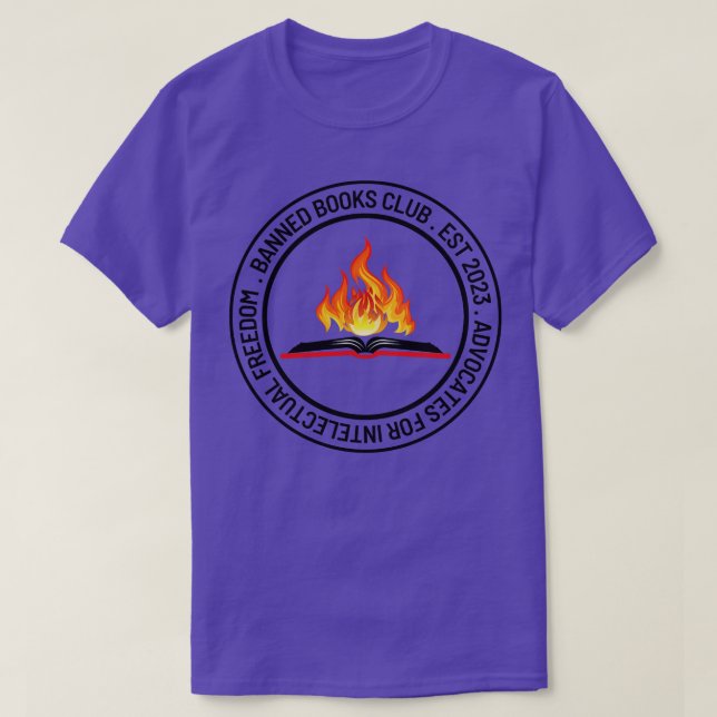 Förbjuden Bokar Klubb 6 T Shirt (Design framsida)