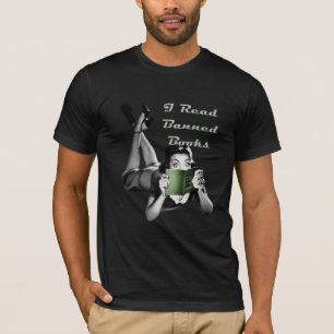 Förbjuden bokmörkskjorta tee shirt
