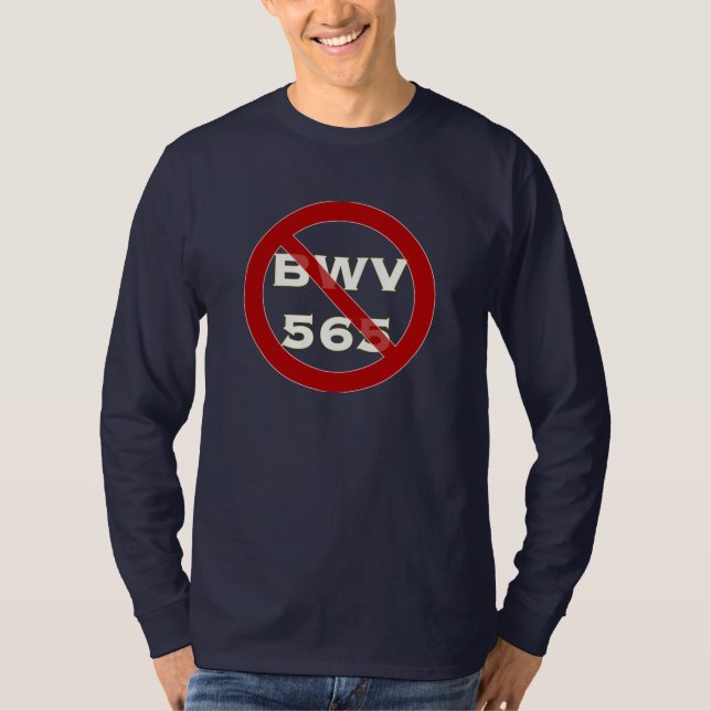 Förbjuden BWV565 T Shirt (Framsida)