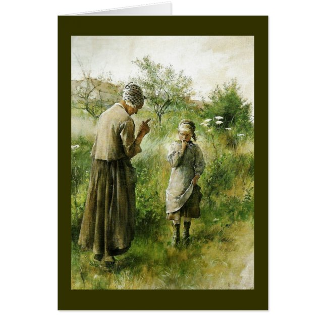 Förbjuden frukt hälsningskort (Framsidan)