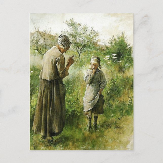 Förbjuden frukt vykort (Framsida)