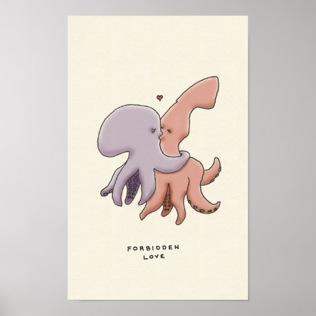 förbjuden kärlek poster (Framsidan)