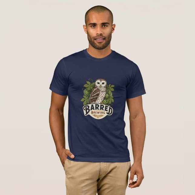 Förbjuden Ölbryggning T-shirt (Hel framsida)
