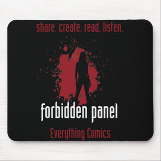 Förbjuden panel Mousepad Musmatta