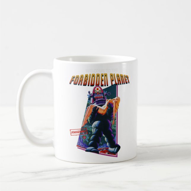 Förbjuden planet kaffemugg (Vänster)