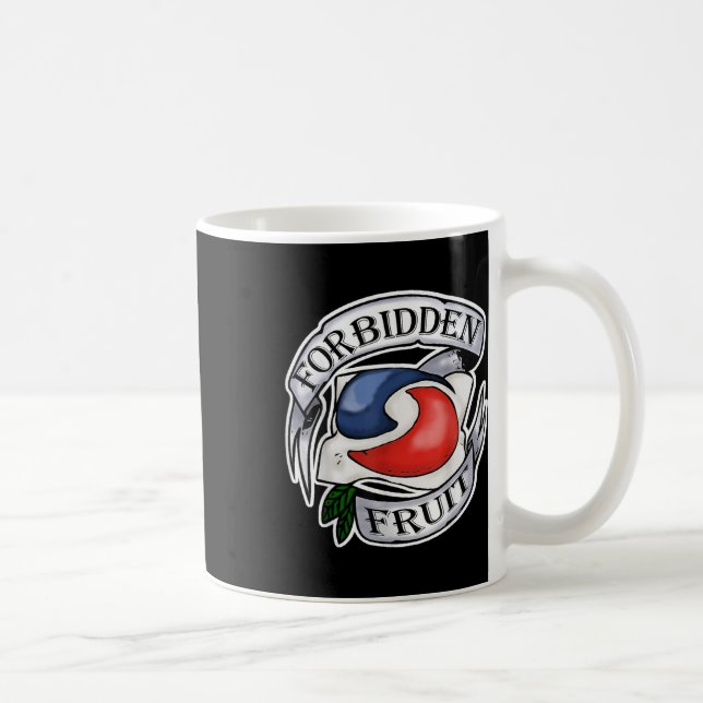 Förbjuden Pod för Tonåring av fruktutjämnare Kaffemugg (Höger)
