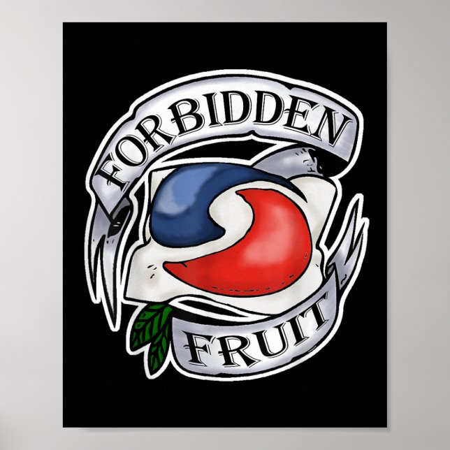 Förbjuden Pod för Tonåring av fruktutjämnare Poster (Framsidan)