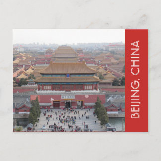 förbjuden stad före china vykort