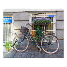 Förbjudet cycle Parking, Köpenhamn, Danmark