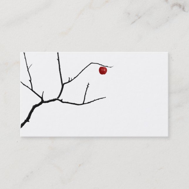 Förbjudit av Leslie peppar Visitkort (Framsida)