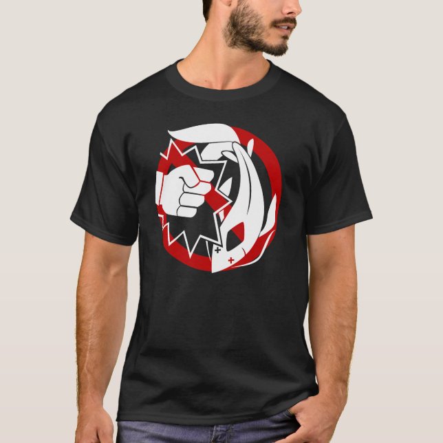 Förbjudit Koi slå Tee Shirt (Framsida)