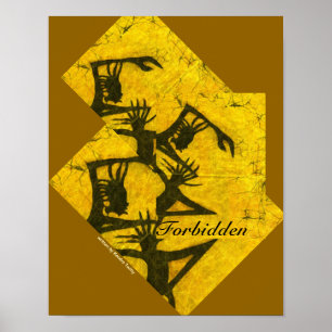 förbjudit poster