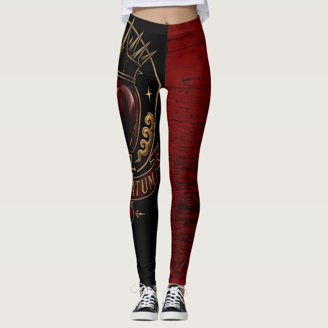 Förbjudna äpple-legginningar  leggings (Framsida)
