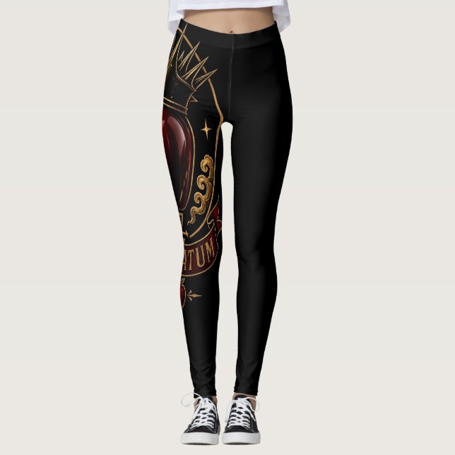 Förbjudna äpple-legginningar  leggings (Framsida)
