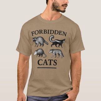 Förbjudna katter t shirt