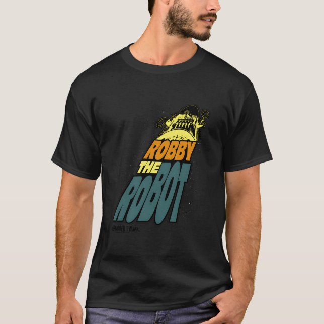 Förbjudna planeten Robby The Robot T Shirt (Framsida)