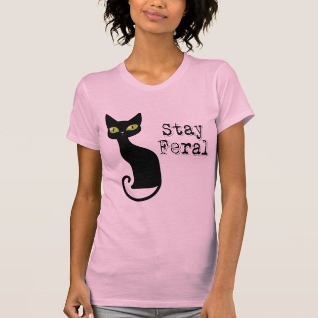 Förbli Vild T Shirt (Framsida)