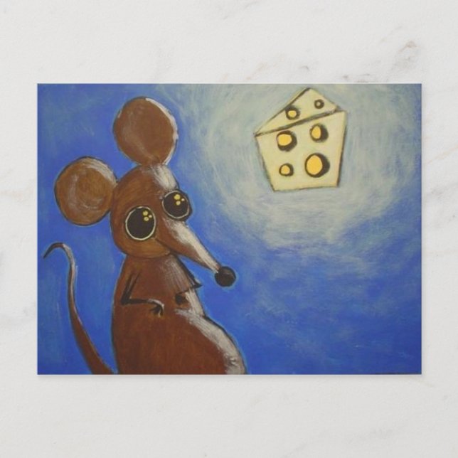 förblindad av den vykort (Framsida)