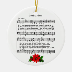 FÖRBLUFFA GRACE-ORNAMENT JULGRANSPRYDNAD KERAMIK