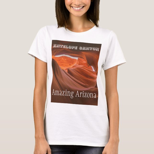 Förbluffa konstig geologi för Arizona T Shirt (Framsida)