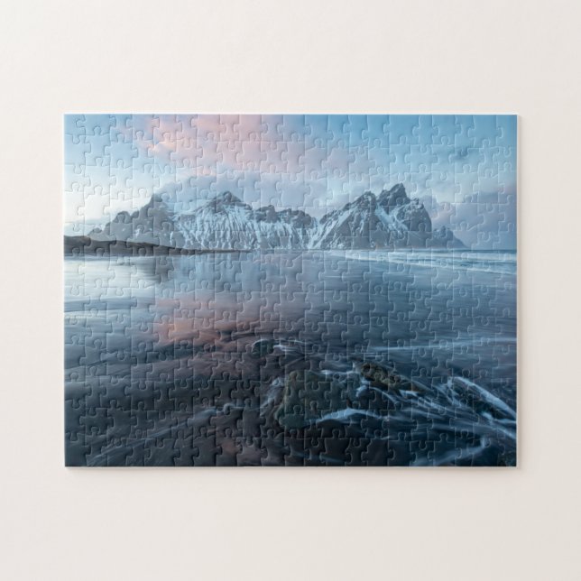 Förbluffa lätt i island | Stokksnes, Vestrahorn Pussel (Horisontell)
