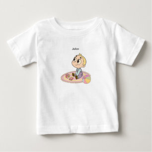 Förbluffad pojke illustration t shirt