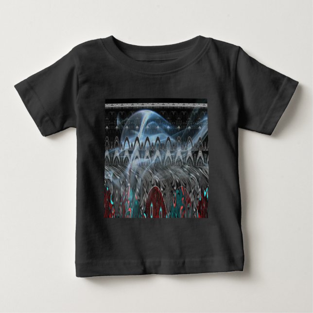 Förbluffande Abstrakt Art-utskrift T-shirt (Framsida)