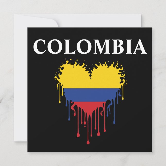 Förbluffande Colombias Flagga (Framsida)