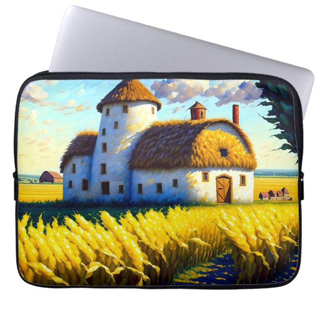 Förbluffande enkelt liv laptop fodral (Framsidan)