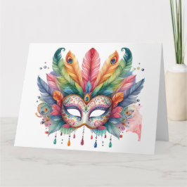 Förbluffande färgat vykort