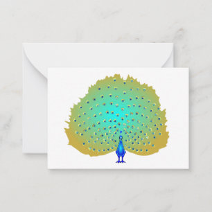 Förbluffande färgstarka påsbeslag - Flat Note Card Anteckningskort