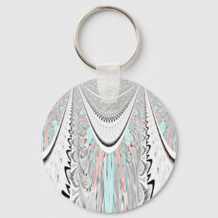 Förbluffande konst. nyckelring