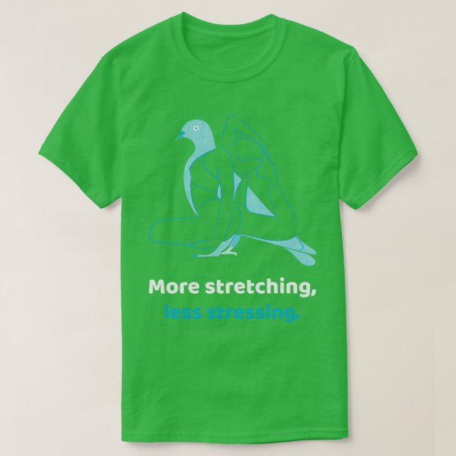 Förbluffande mindre Stressande design T Shirt (Design framsida)